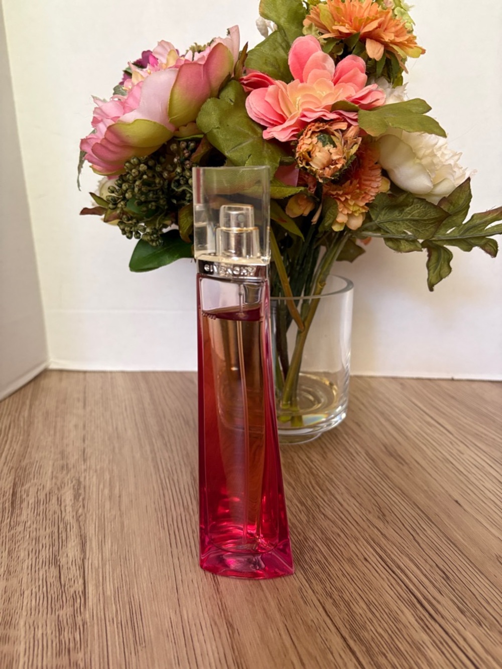 Givenchy Very Irresistible Tall Pink Ombre Perfume Bottle